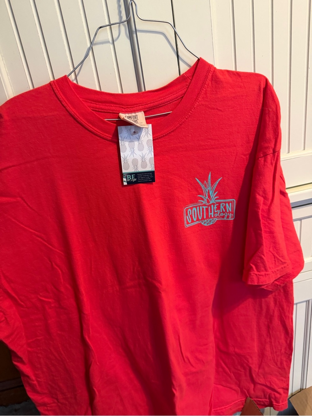 Southern Tees Red Graphic Logo T-Shirt